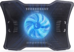 Resim Geeroyoo 14 İnç Altı Dizüstü Bilgisayar Soğutucu, 14cm Tek Fanlı, 2 Usb Besleme, Abs+metal Materyal, Hava Soğutma 
