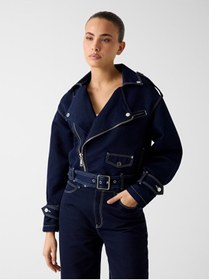 Resim Guess Florence Kadın Denim Ceket 