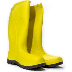 Resim Sarı Uzun Yağmur Çizmesi 