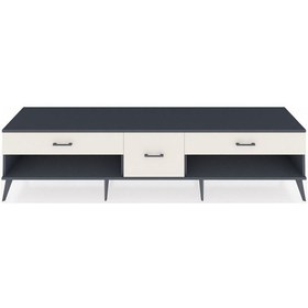 Resim Hyperion Tv Ünitesi 3 Çekmeceli 220x44x51 Antrasit-çam/aytaşı Atlas Çam/aytası - Antrasıt 