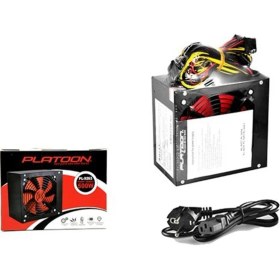 Resim Platoon PL-9263 500W Power Supply 12CM Geniş Fan Güç Kaynağı 