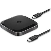 Resim Spigen PowerArc ArcField 15W Max Hızlı Kablosuz Şarj Cihazı (iOS 7.5W / Android 10W / Pixel 15W) Siyah - ACH02578 