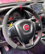 Resim Fiat Doblo 2015-2021 Plastik Direksiyonlara Uygun Direksiyon Kılı Siyah 