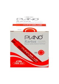 Resim Piano Beyaz Tahta Kalemi Kartuşu Kırmızı 36 Lı (1 Kutu) 