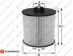 Resim EUROREPAR 1682282280 | Psa / Erp Yağ Filtresi Audi Allroadı 2.5 V6 A6 2.5 V6 