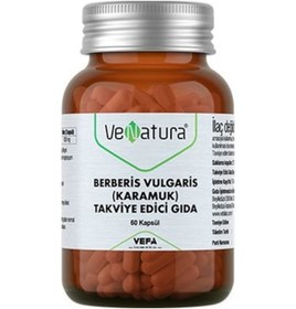 Resim Venatura Berberis Vulgaris Karamuk Takviye Edici Gıda 60 Kapsül 