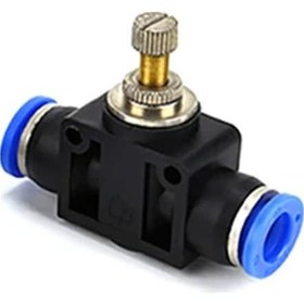 Resim Hongmei Pnömatik Hızlı Bağlantı Tüpü Od 4-12mm, Hava Ve Su Borusu İçin Çoklu Tip Grey 3/4" 