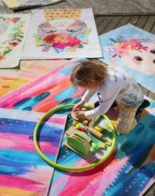 Resim BLUE JOY Oyun Halısı - 160 x 230 cm 