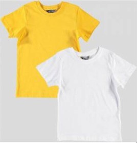 Resim Baskısız Düz Çocuk Penye Tişört 