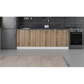 Resim Minar 220 cm Mutfak Dolabı Beyaz Dore 220-D3-ALT Modül 