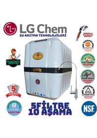 Resim Lg Chem Cool Byzsyh Montaj Dahil 8l 5lt 10 Aşama Su Arıtma Cihazı 