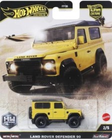 Resim Hot Wheels Premium Car Culture Off Road Land Rover Defender 90 Jbk74 Renkli 