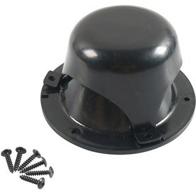 Resim Lumaworld Siyah Rv Karavan Çatı Havalandırma Kapağı - Dayanıklı Plastik 2 İnç Bağlantılı, Kolay Montaj 