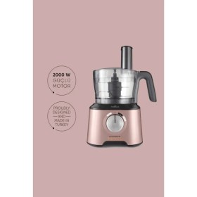 Resim Karaca Yeni Nesil Mastermaid Power Multifunctional 10 In 1 Rosegold Mutfak Robotu, Blender Seti 2000W 