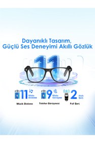 Resim Get D GETD GG13liteC3 Akıllı Gözlük – Çeviri, Müzik ve Arama Özellikli Bluetooth Gözlük(Kamerasız) 