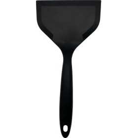 Resim Multiamo İvory Isıya Dayanıklı Geniş Ağız Spatula 25 cm x 12 cm Siyah Renkli 