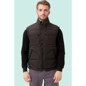 Resim Kışlık Su Geçirmez Çok Cepli Yelek Isı Yalıtımlı Melesa Iş Outdoor Suya Sıcak Tutucu 