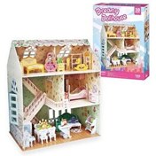 Resim Cubic Fun 3D Puzzle Rüya Bebek Evi 