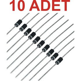 Resim Rodevino 10 Adet 1n4001 Diyot 50v 1a 
