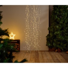 Resim Tchibo LED Parlak Yıldız Yağmuru, İç-Dış Mekan 