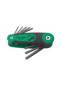 Resim Ceta K99-F3-2 8 Parça Çakı Tipi Torx Anahtar Seti 