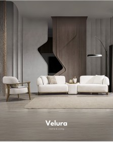 Resim Velura Home & Living Moka Koltuk Takımı & Oturma Grubu (3+3+1) 