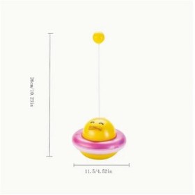Resim Ufo Şekilli Ördek Kedi Oyuncağı 