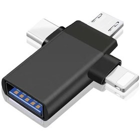 Resim Zr172 Siyah T Otg Çoğaltıcı Aparat 