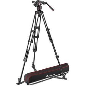 Resim Manfrotto MVK608TWINGA Nitrotech 608 & Alu Twin GS Video Tripod Manfrotto