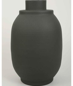 Resim Vitale Speed Gri Oval Vazo 30 30 46 Cm Ak.kv0384 Renkli 