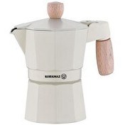 Resim Korkmaz A5571 Etna Moka Pot 3 Fincan 150 ML Beyaz 