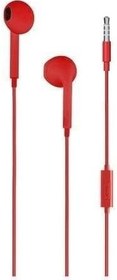 Resim Ttec TAKS Kumandalı ve Mikrofonlu 3.5 mm Jack Girişli Kulakiçi Kulaklık 5KMM124K (2 yıl Ttec Garantili) (Kırmızı) 