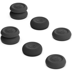 Resim Xbox One İçin Kolu Rocker Cap Set Gamepad Kaymaz Kombinasyon Düğme Kapağı Siyah 