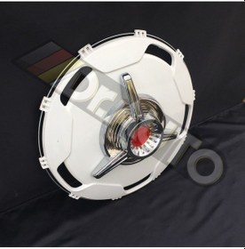 Resim 22.5 İnç Büyük Model Kırmızı Fırfırlı Jant Kapağı 4'lü Takım 