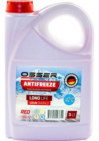 Resim Osser Antifriz Kırmız 3 Lt 2024 Üretim Yılı 