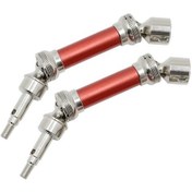 Resim Didadodo Arrma 1/8 Infraction Vendetta İçin Yüksek Kaliteli Kırmızı Metal 4wd Şaft Takımı - Yükseltme Parçası 