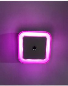 Resim Cata Ct-9500 Led Gece Lambası Fotoselli Otomatik Yanan Lamba,Pembe,65 X 57 