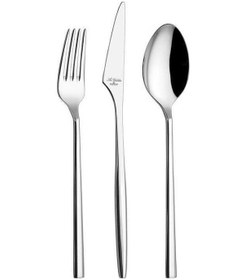 Resim Aryıldız Trendy Prestige 84 Parça Çatal Kaşık Bıçak Takımı Gri 