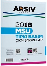 Resim 2018 Msü Arşiv Serisi Tıpkı Basım Çıkmış Sorular Tamamı Video ... 