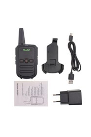 Resim hayal oyuncak atölyesi WLN KD-C51 16 KANAL SİYAH KASA ŞARJ ALETİ DAHİL TEKLİ TELSİZ (3-5 KM) (4375) 