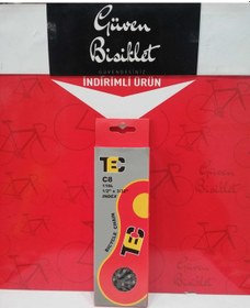 Resim Bisiklet Mtb Vitesli Zincir C-8 Tec(Kmc) 24 Vites Uyumlu 