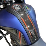 Resim Yamaha MT-07 Tracer 2016-2019 Uyumlu Tank Pad Seti Kırmızı Gp Kompozit