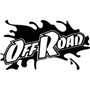 Resim Off Road Su Sıçraması Duvar Dekor Sticker 40 x 24 cm 