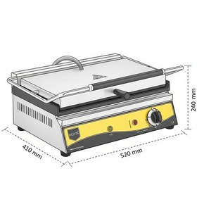Resim Remta 20 Dilim Tost Makinası Elektrikli - R73 