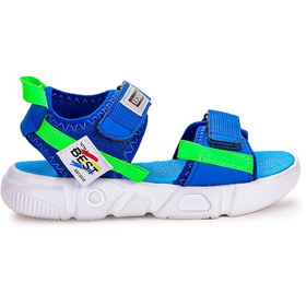 Resim Kiko Kids Cırtlı Yürüyüş Kız/erkek Çocuk Sandalet 200 Saks 