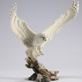 Resim Veronese Design Kar Baykuş Uçuş Heykeli Heykel Heykel Alarak 