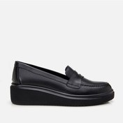 Resim Hotiç Hakiki Deri Siyah Kadın Loafer 01ayh306660a100 Siyah-black Siyah 