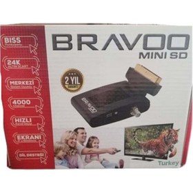 Resim Bravoo MİNİ SCART UYDU ALICISI 