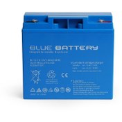 Resim Blue Battery 12 Volt 18 Amper Bakımsız Kuru Akü , Ups Aküsü 