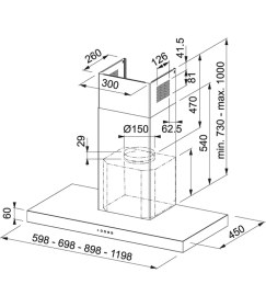 Resim Franke Fdf Eg6 60 Xs Inox Davlumbaz Fhnl 705 4g Tc Xs E Ocak Fsl 86 H Xs Fırın Inox Ankastre Set 